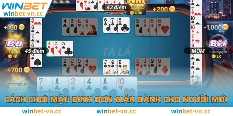 Cách Chơi Mậu Binh Cùng Mẹo Thắng Dễ Dàng Cho Tân Thủ Mậu Binh có cách chơi vô cùng đơn giản và hấp dẫn