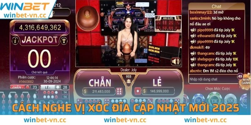Cách Nghe Vị Xóc Đĩa WINBET - Phương Pháp Hiệu Quả 2025 Cách nghe vị xóc đĩa cập nhật mới 2025